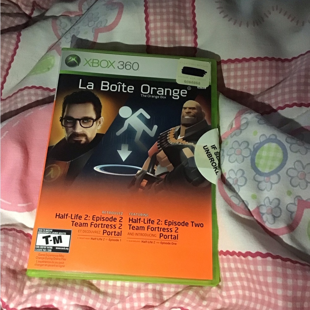 Half life and team fortress Xbox 360 bundle